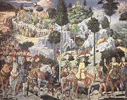 Benozzo Gozzoli The Procession of the Magi oil painting on canvas